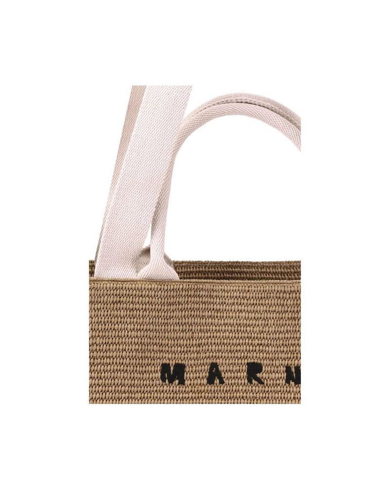 Marnie Marni Raffia Effect Tote Bag Glam Steals