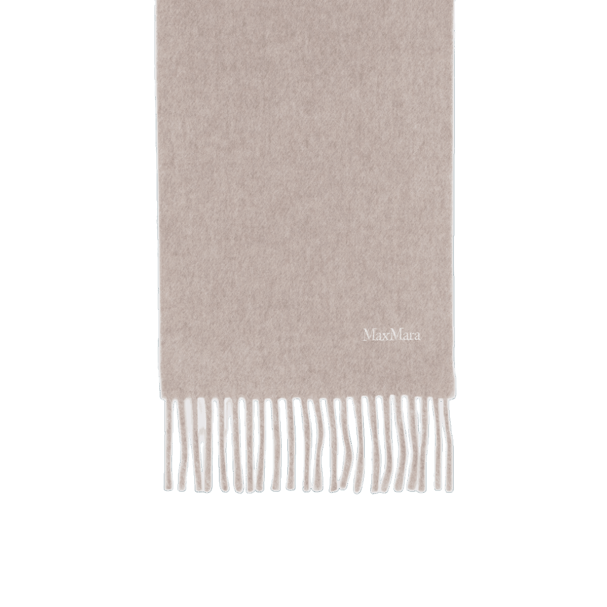 Max Mara Beige Wool Scarf Glam Steals