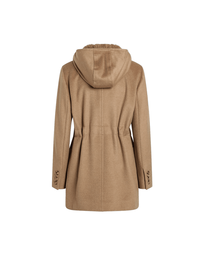 Max Mara Beige Zibeline Camel Parka Glam Steals