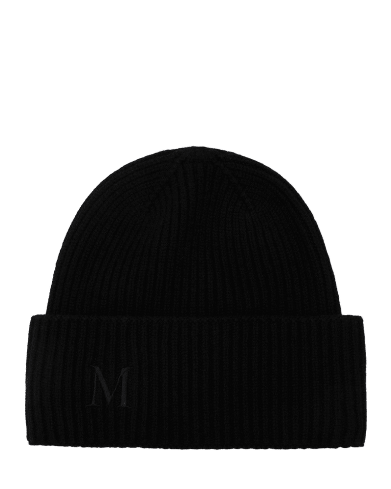 Max Mara Black Cashmere Beanie Glam Steals