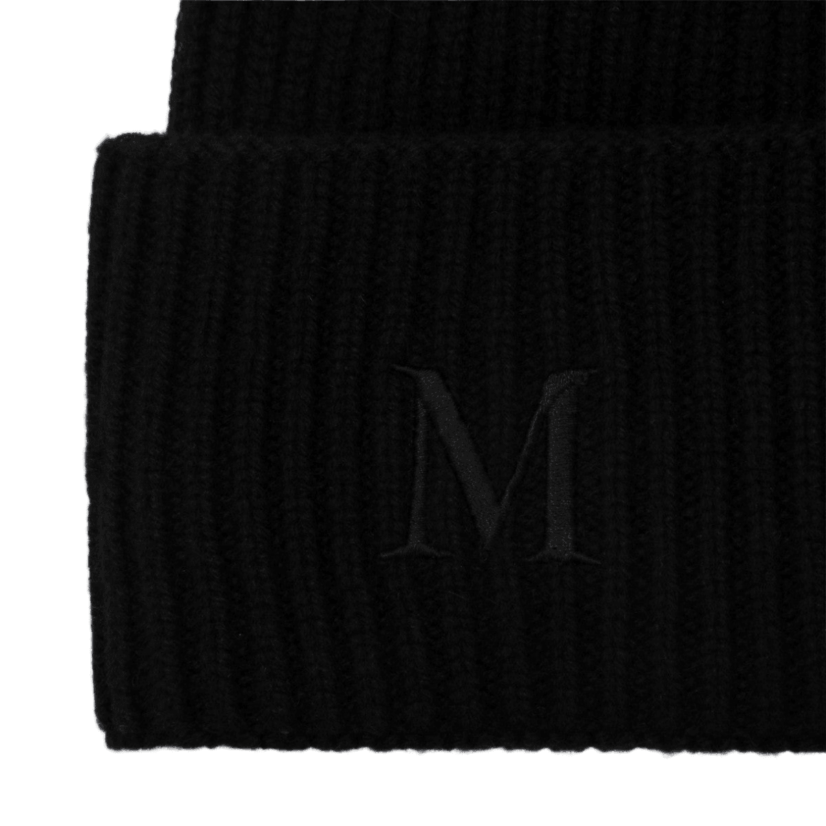 Max Mara Black Cashmere Beanie Glam Steals
