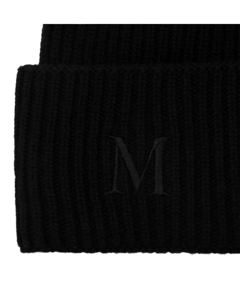 Max Mara Black Cashmere Beanie Glam Steals