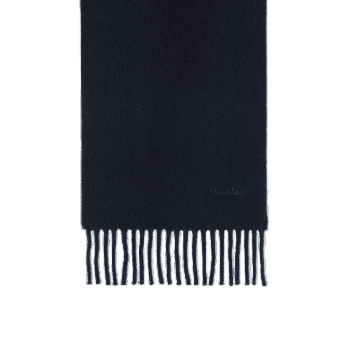 Max Mara Blue Wool Scarf Glam Steals