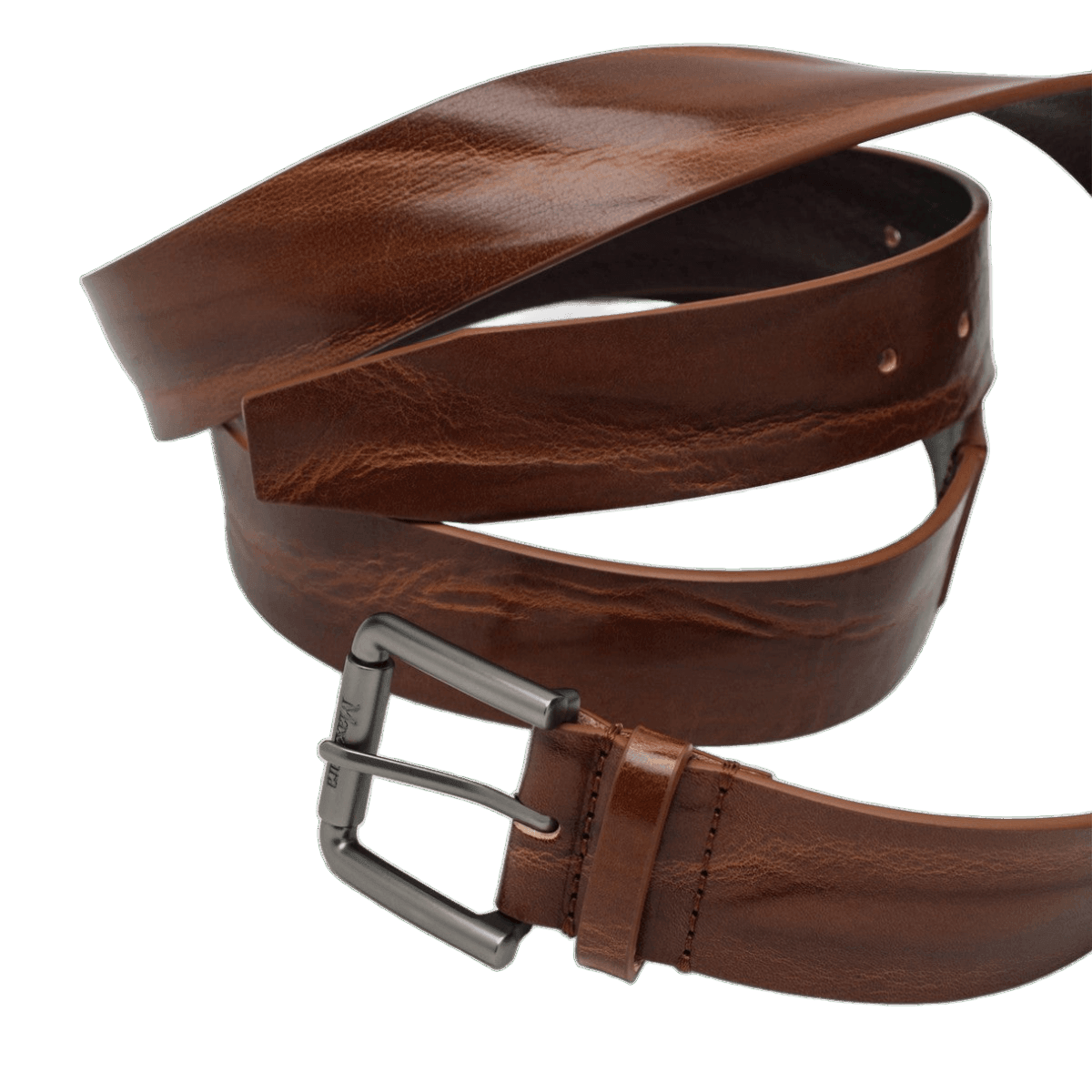 Max Mara Brown Leather Long Belt Glam Steals