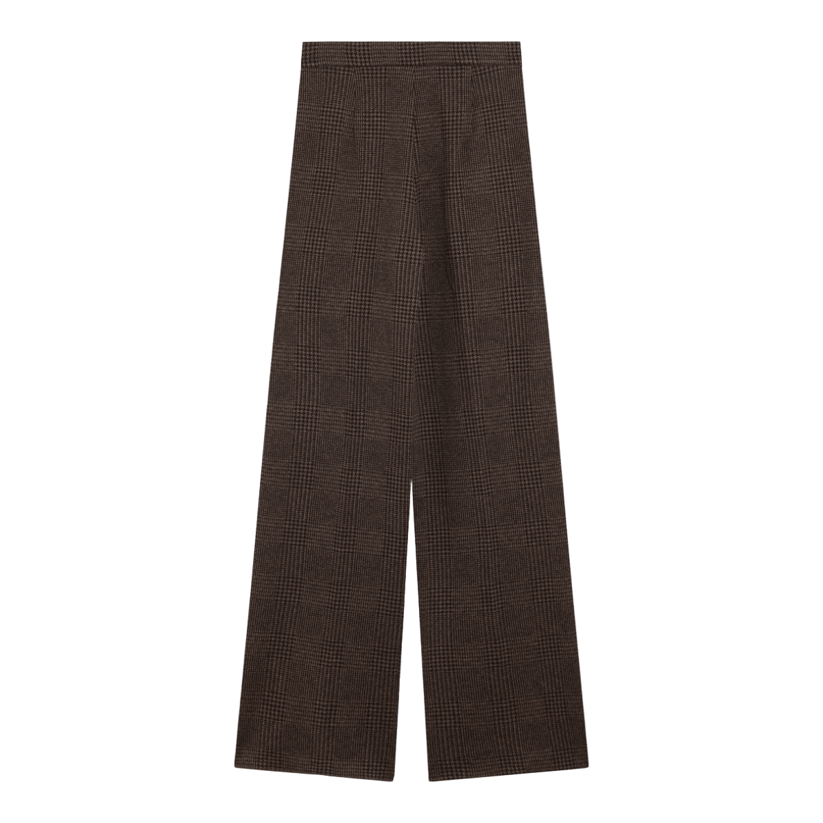 Max Mara Brown Prince Of Wales Trouser Glam Steals