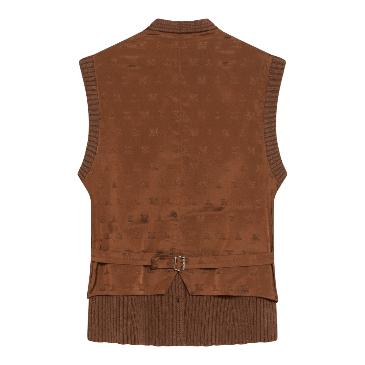 Max Mara Brown Wool Cashmere Gilet Glam Steals