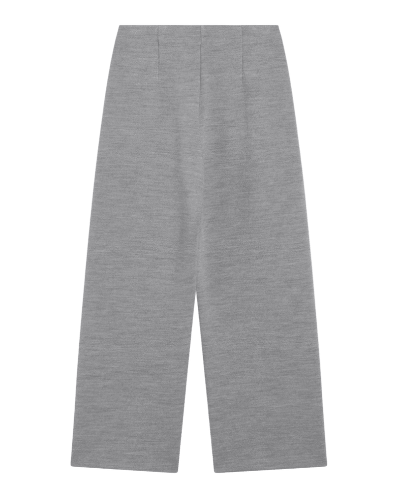 Max Mara Grey Wool Cotton Blend Trouser Glam Steals