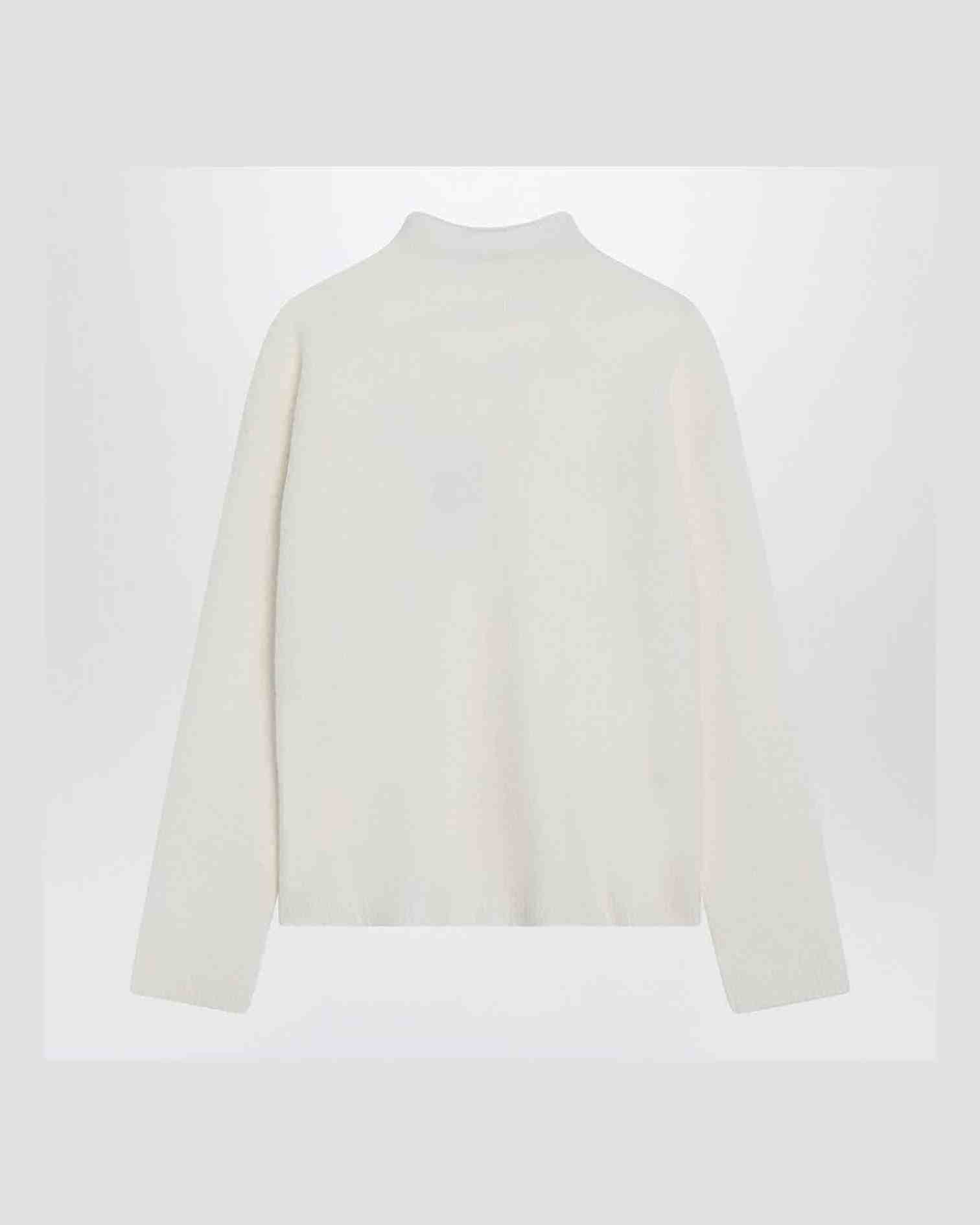 Max Mara Ivory Cashmere Blend Sweater Glam Steals