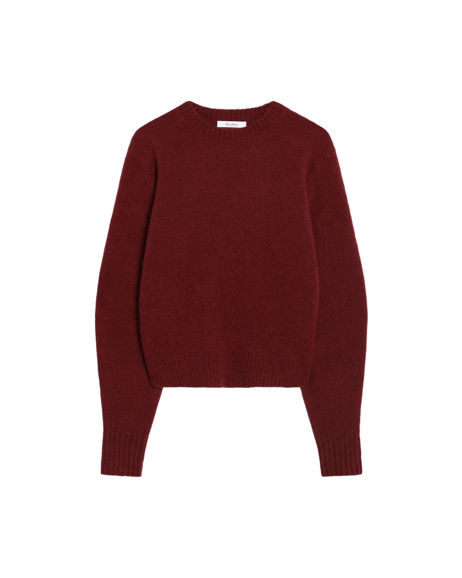 Max Mara Raspberry Sweater In Stretch Cashmere Knit Glam Steals