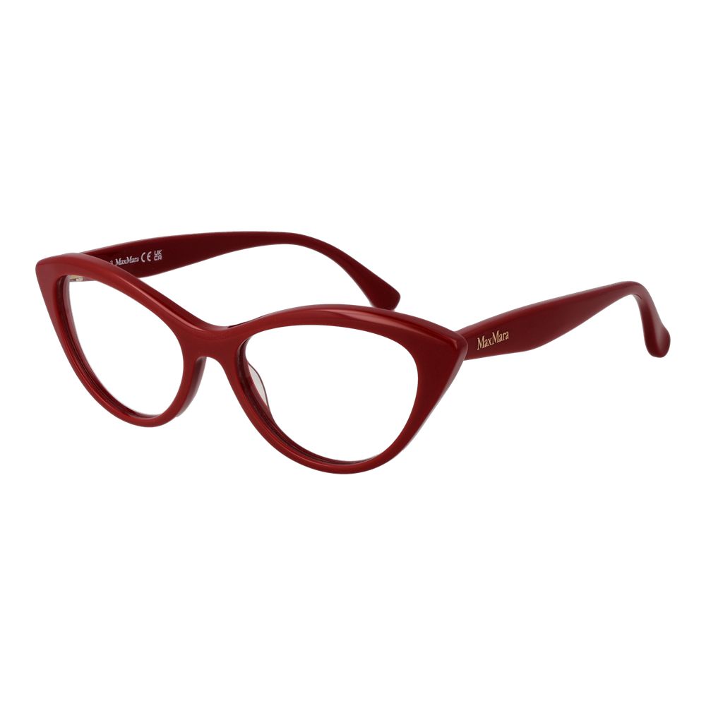 Max Mara Red Women Optical Frame Glam Steals