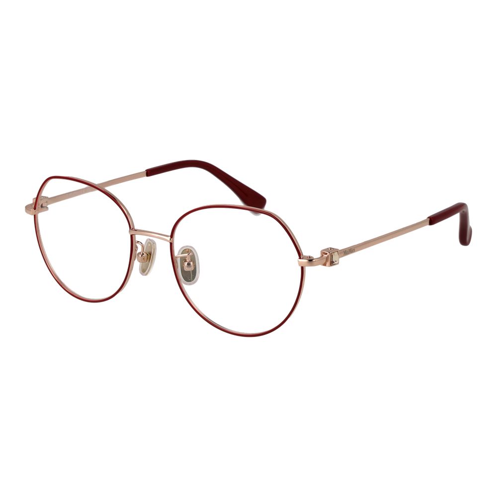 Max Mara Red Women Optical Frame Glam Steals