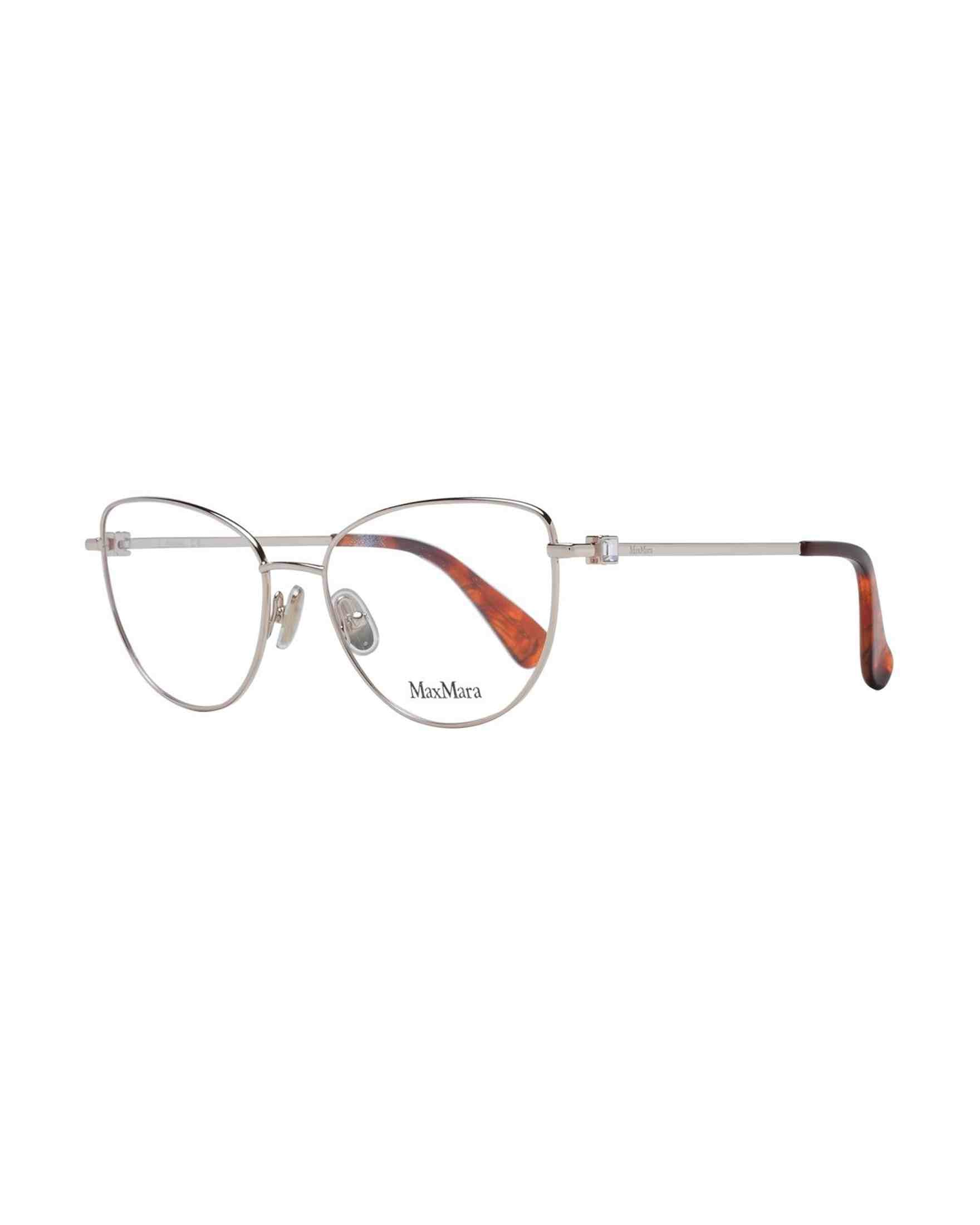 Max Mara Rose Gold Women Optical Frame Glam Steals