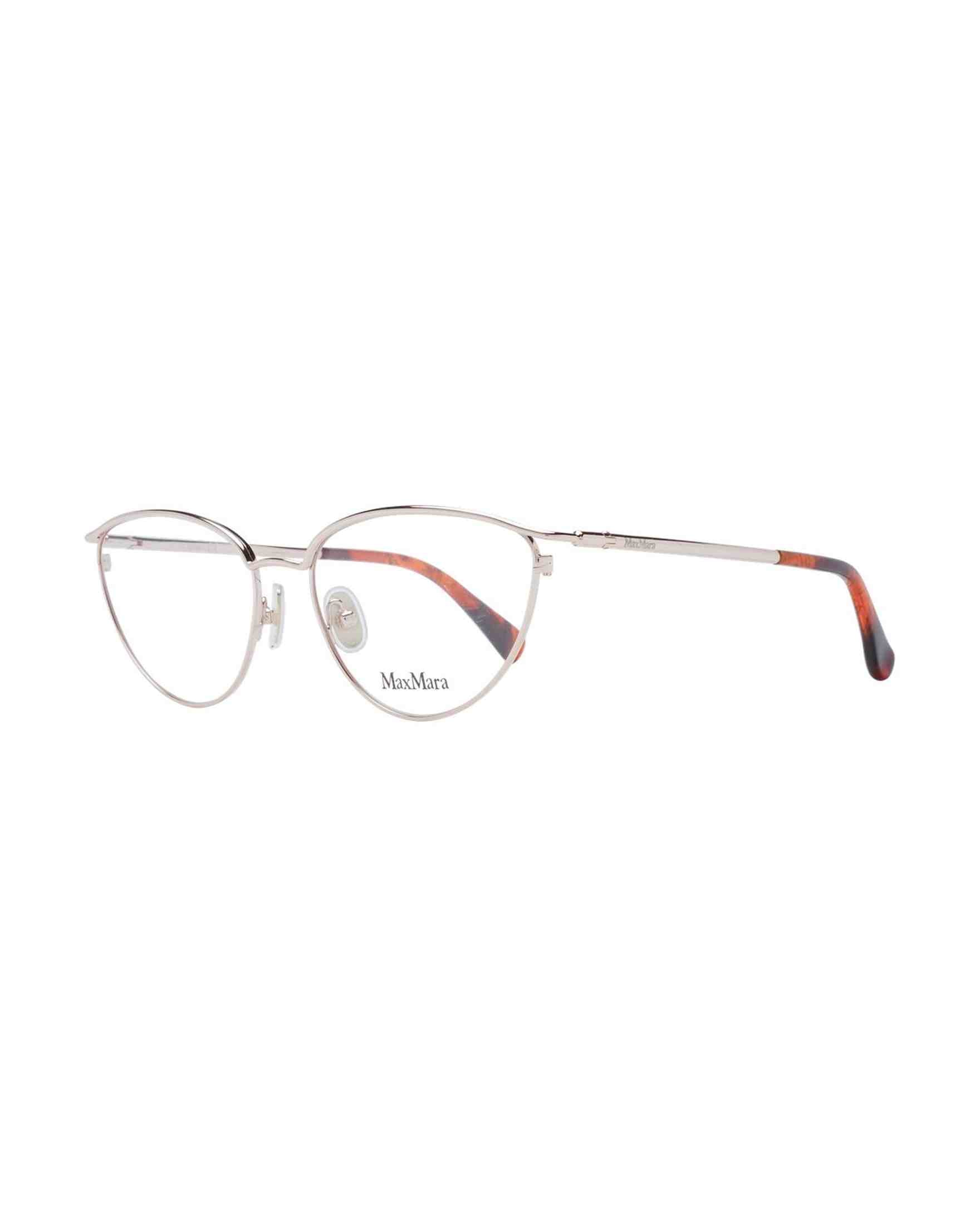 Max Mara Rose Gold Women Optical Frame Glam Steals