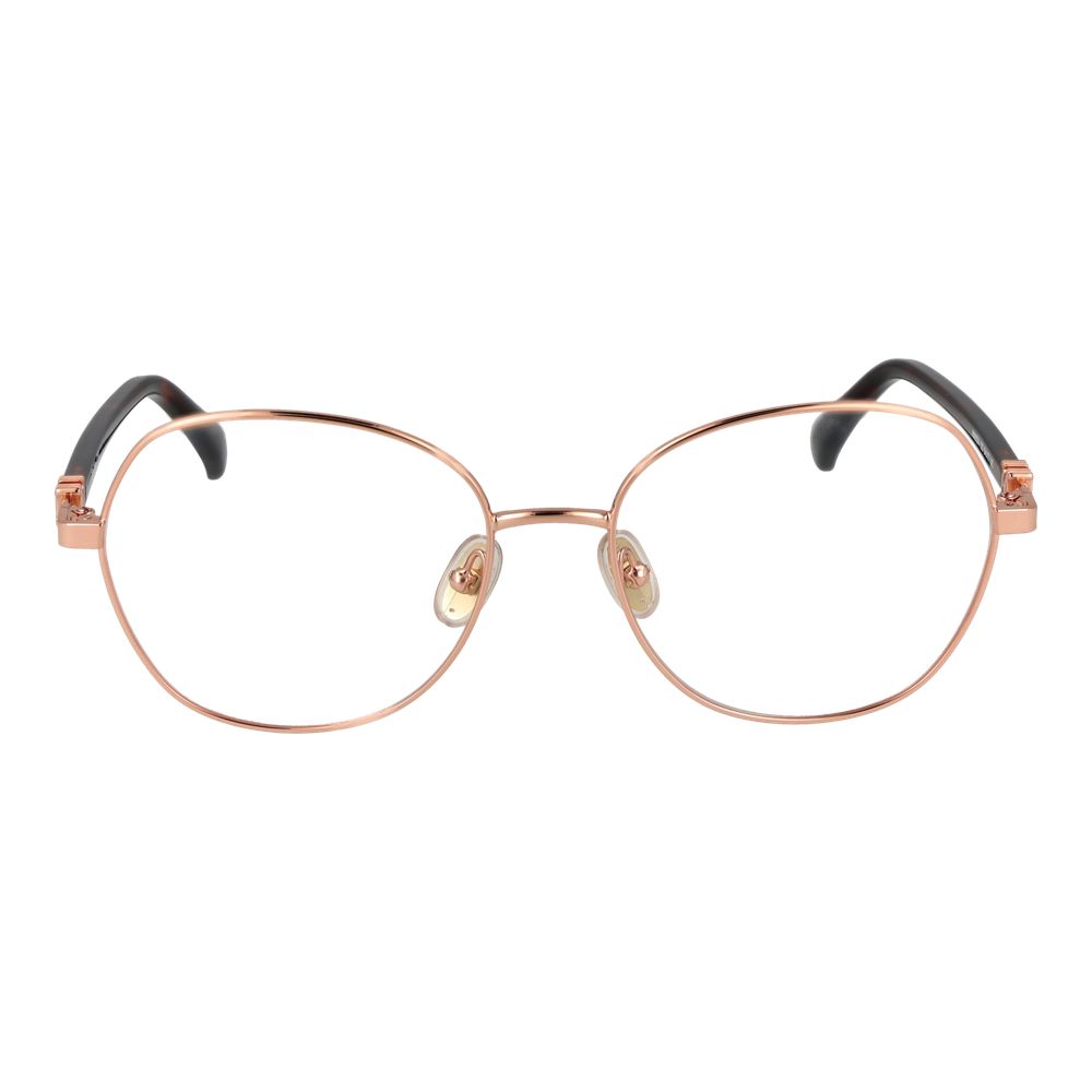 Max Mara Rose Gold Women Optical Frame Glam Steals