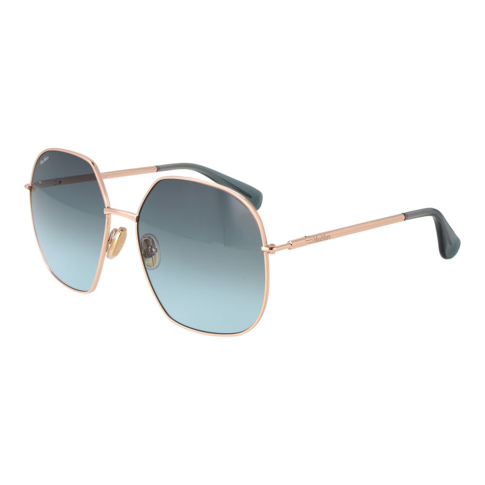 Max Mara Rose Gold Women Sunglasses Glam Steals