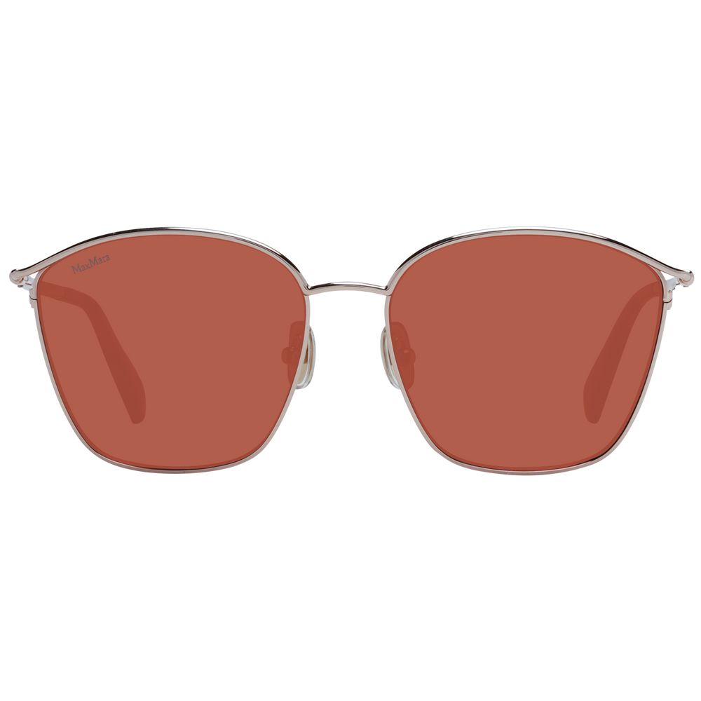 Max Mara Rose Gold Women Sunglasses Glam Steals