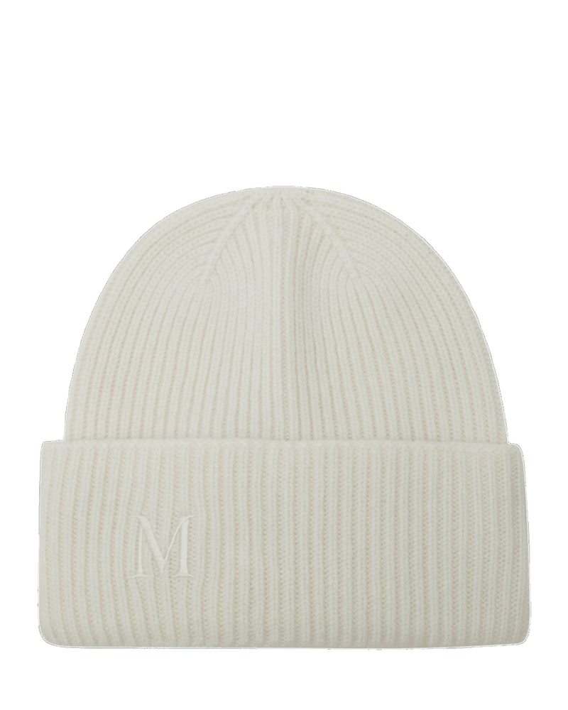Max Mara White Cashmere Beanie Glam Steals