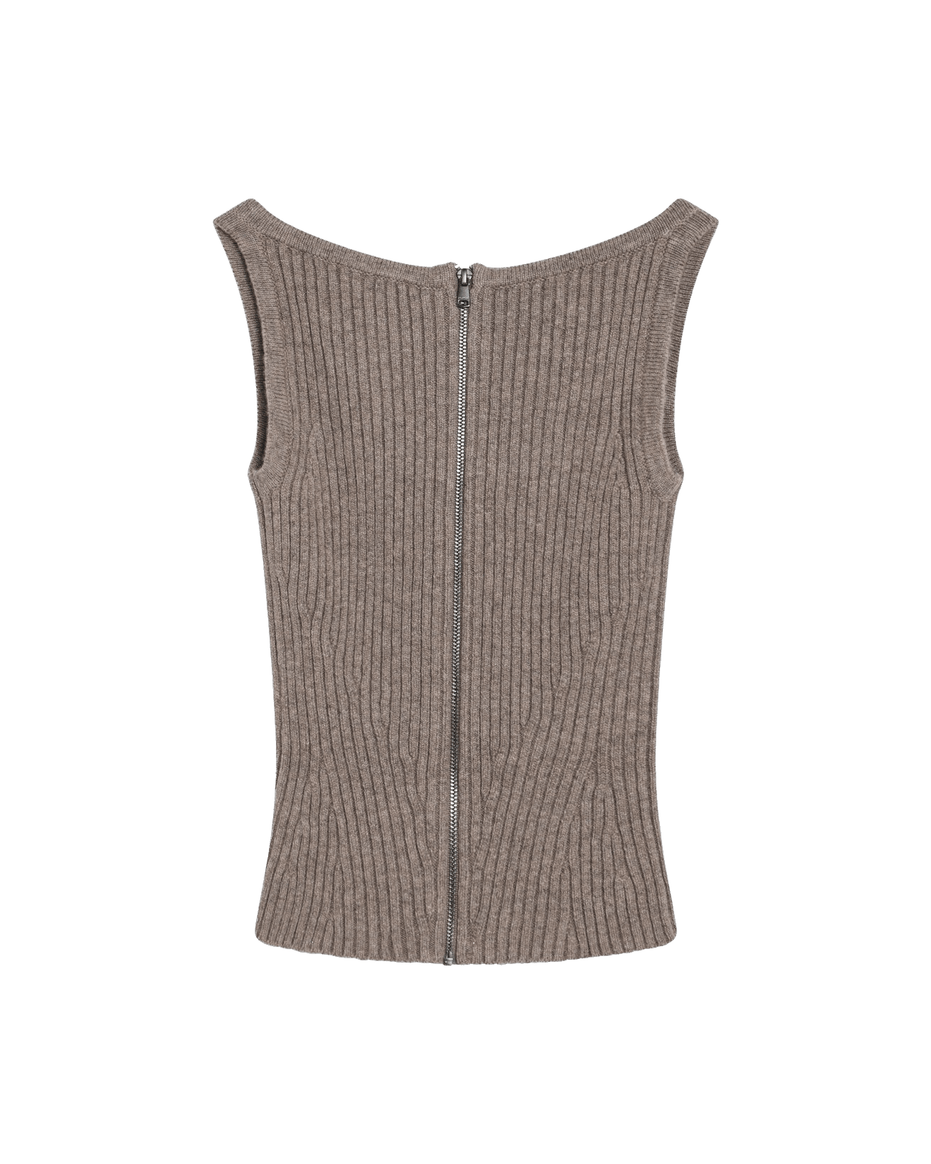 Max Mara Wool Hazelnut Colored Top in Cashmere Blend Glam Steals