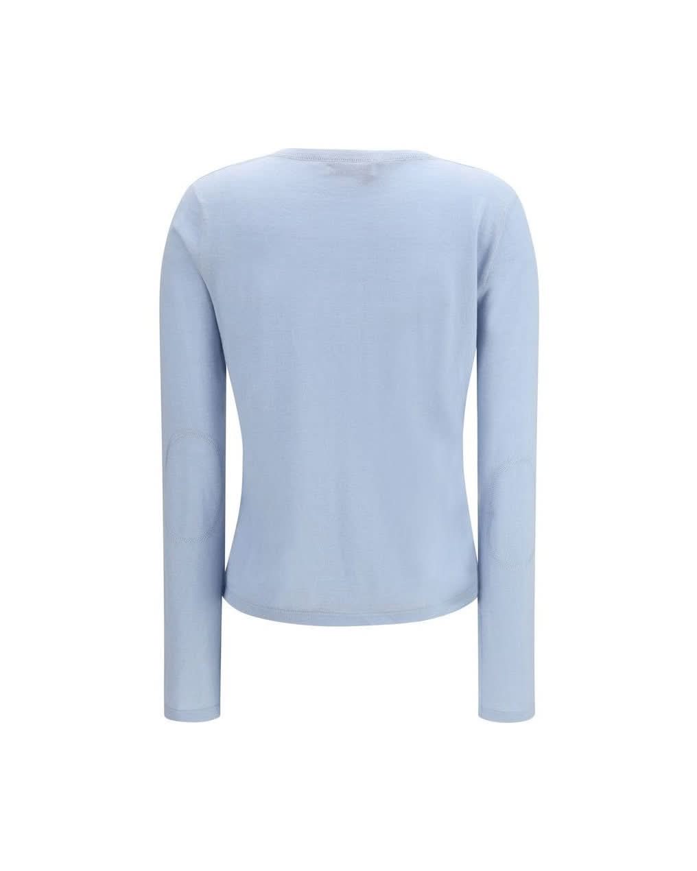 Miu Miu Blue Cashmere Sportswear Glam Steals