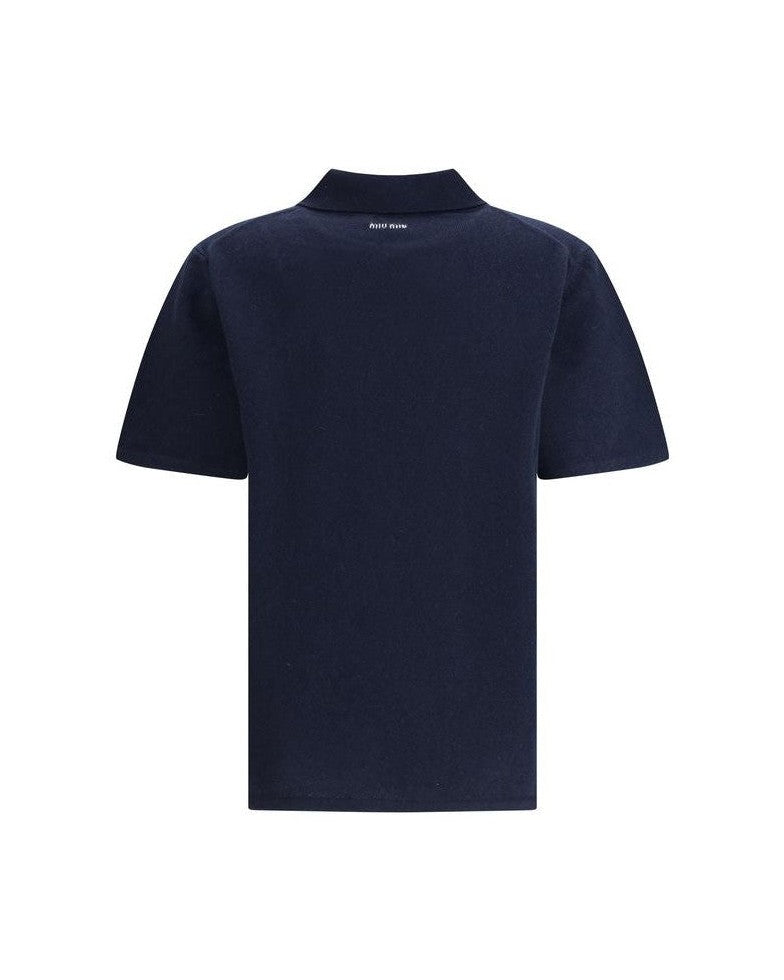 Miu Miu Blue Cashmere Sweatshirt Glam Steals