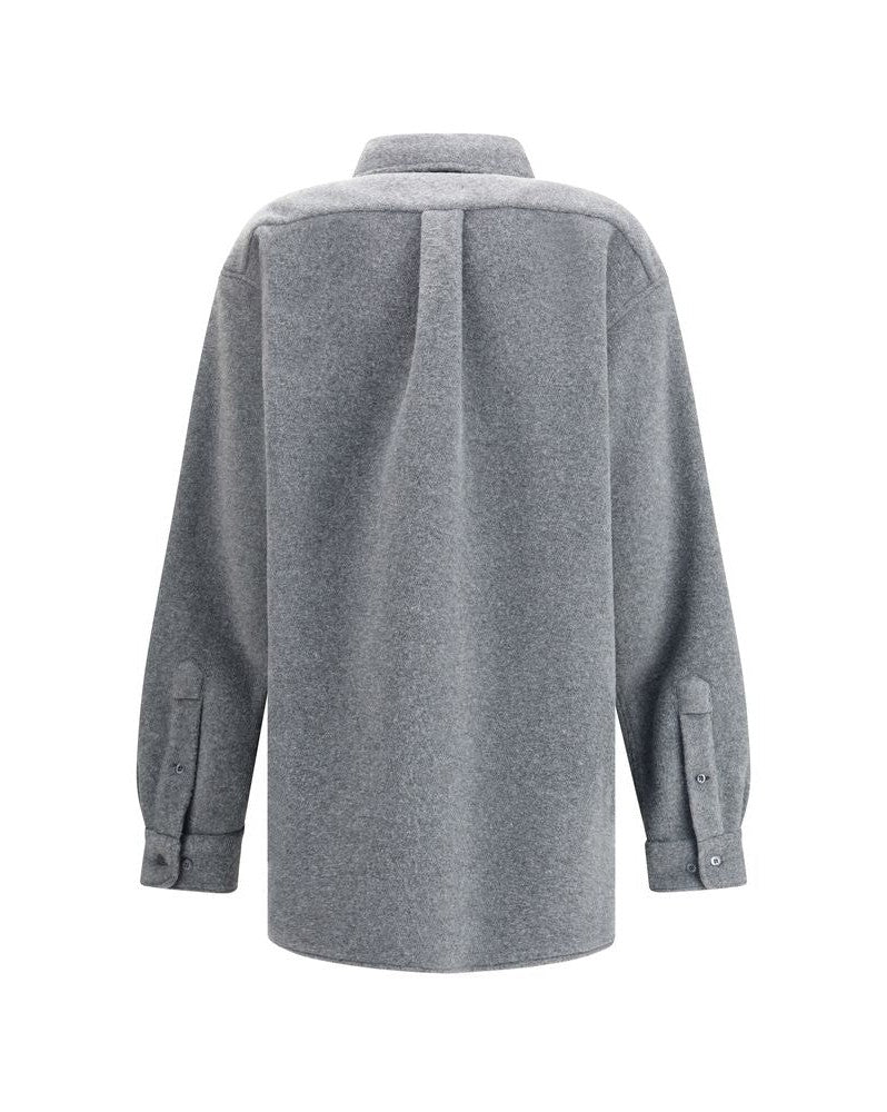 Miu Miu Gray Polyester Shirt Glam Steals
