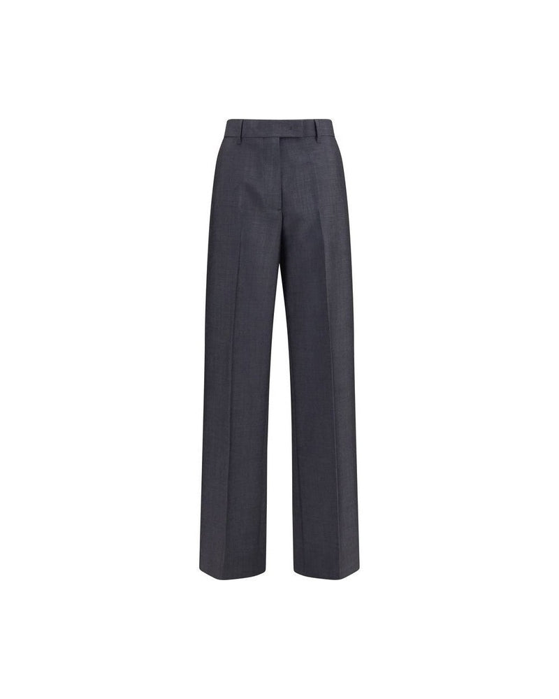 Miu Miu Gray Wool Oves Aries Dress Pant Glam Steals