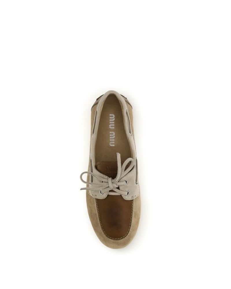 Miu Miu Multicolor Slip On Loafers Glam Steals