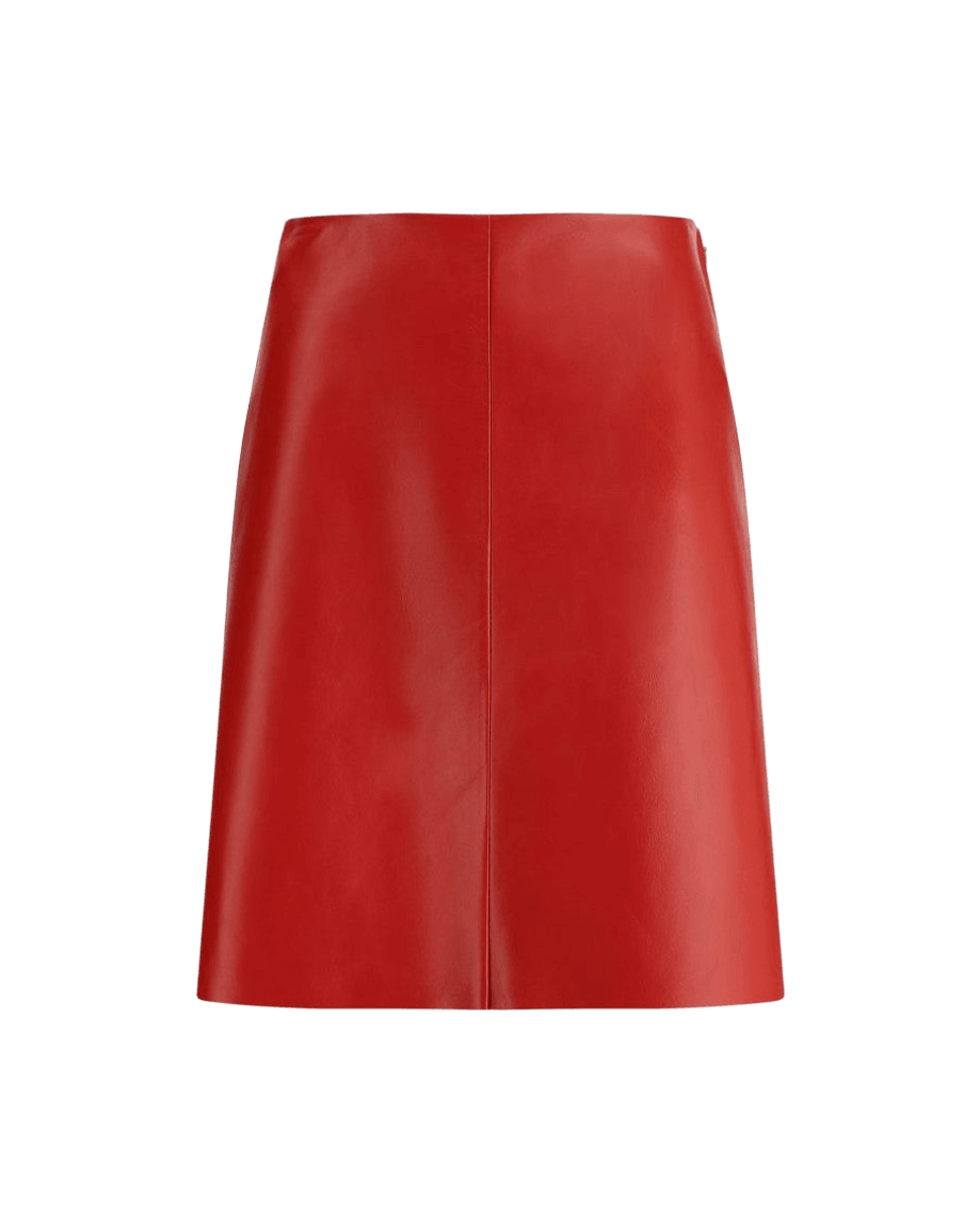 Miu Miu Nappa Leather Skirt Glam Steals