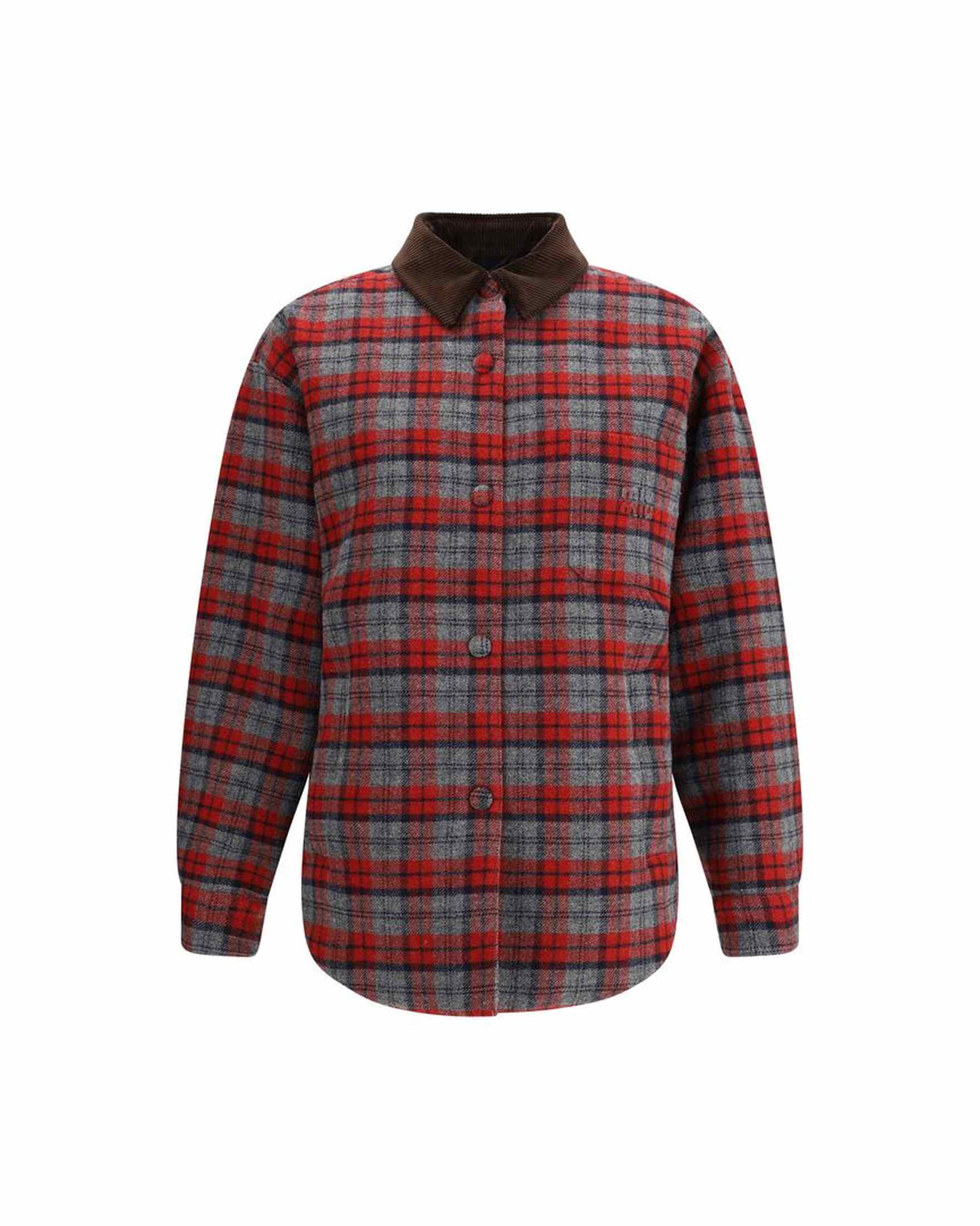 Miu Miu Plaid Bomber Jacket Glam Steals
