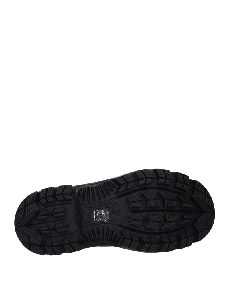 Moncler Black Cotton Ankle Boots Glam Steals