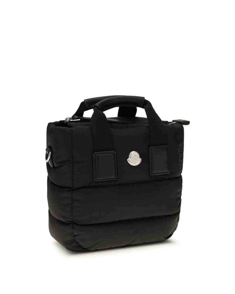 Moncler Black Goose Down Shoulder Bag Glam Steals