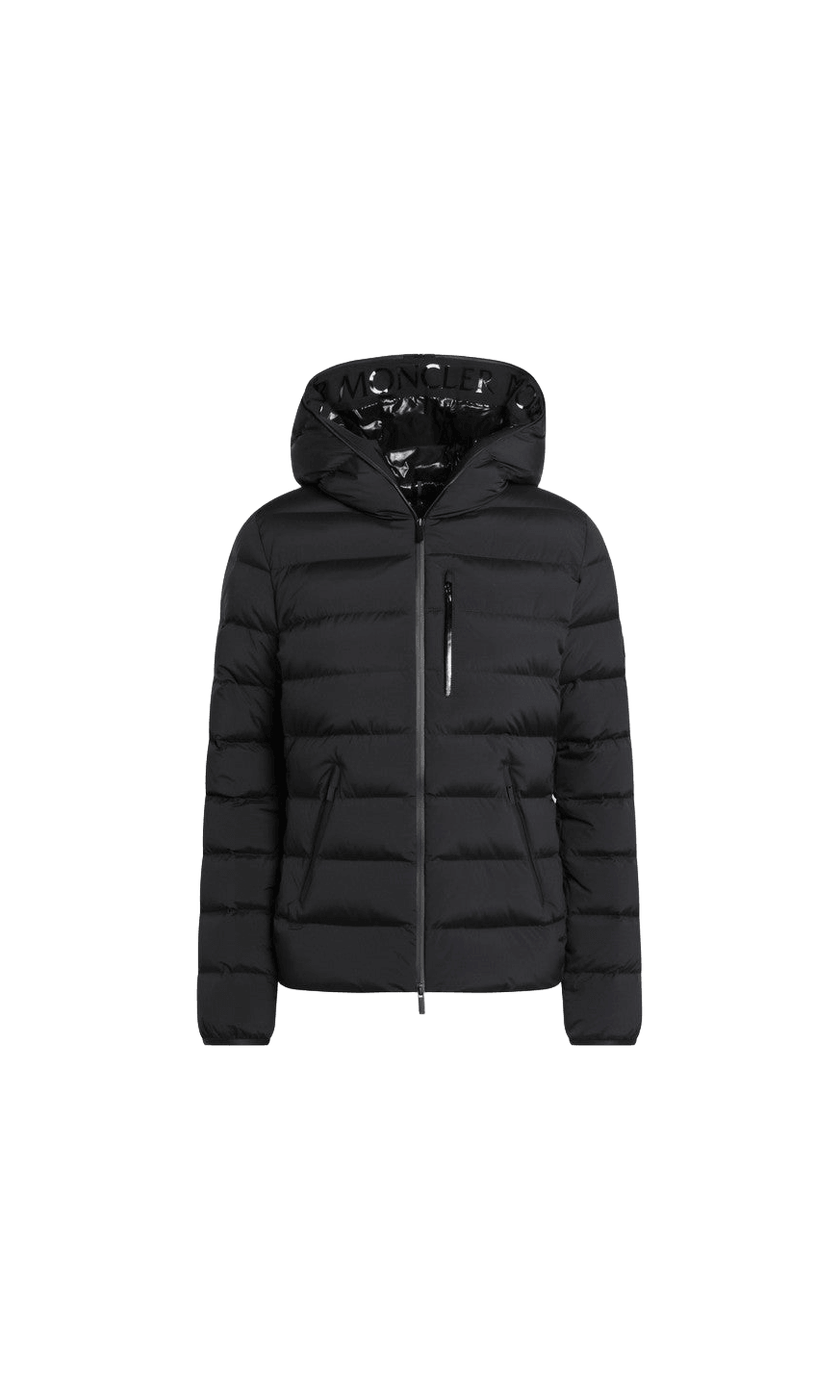 Moncler Black Herbe Hooded Puffer Jacket Glam Steals