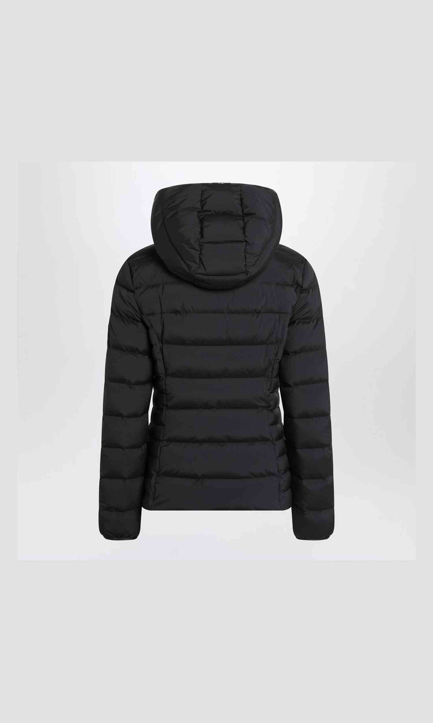 Moncler Black Herbe Hooded Puffer Jacket Glam Steals