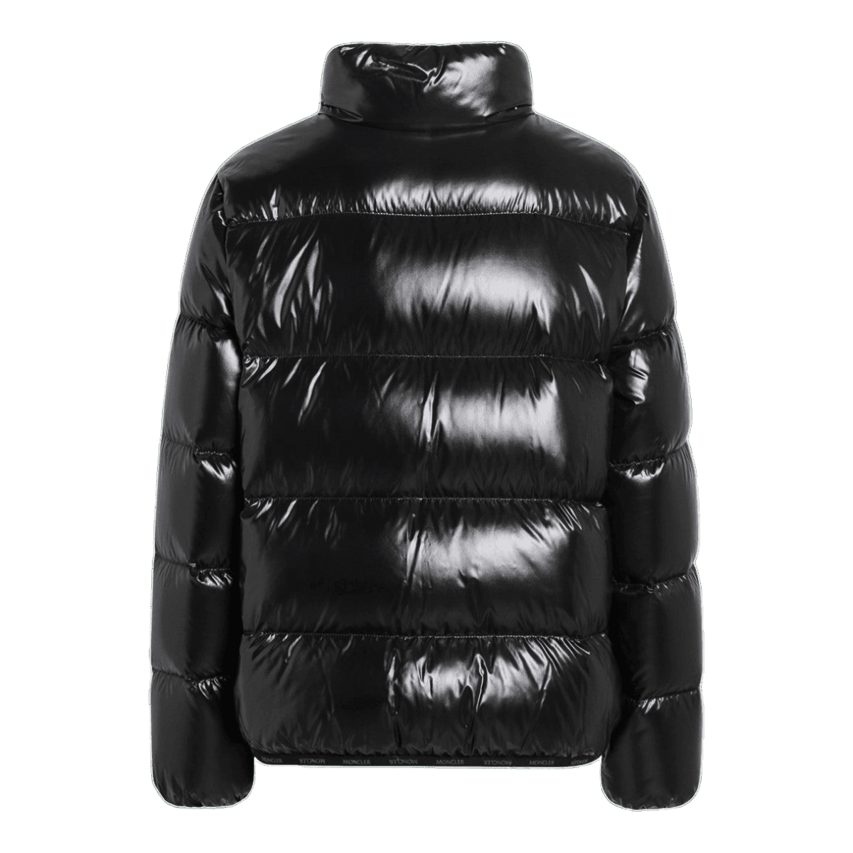 Moncler Black Nylon Abbadia Down Jacket Glam Steals