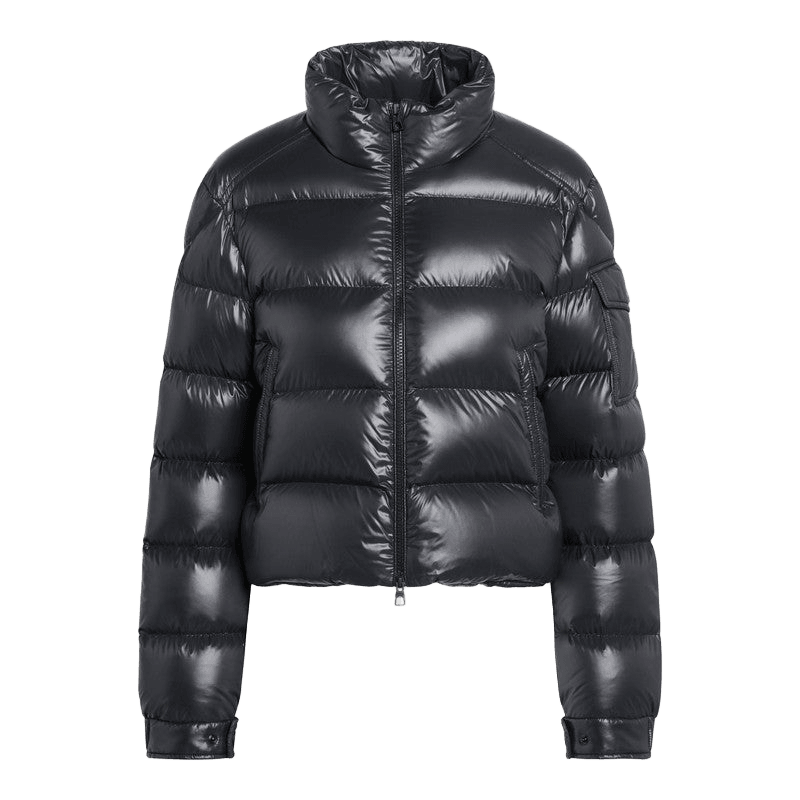 Moncler Black Petra Short Puffer Jacket Glam Steals