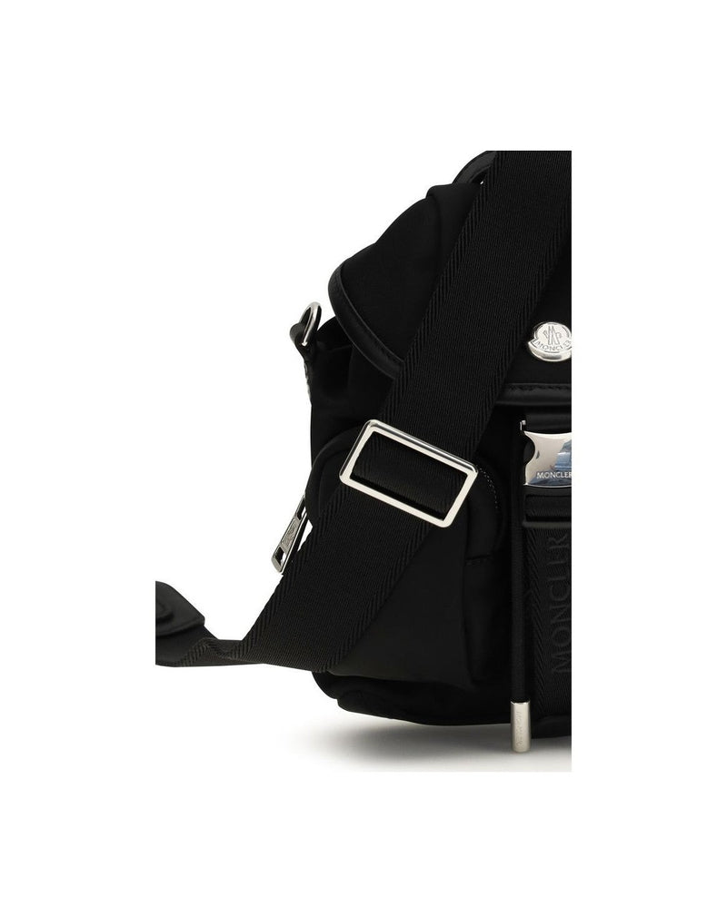 Moncler Black Polyamide Backpack Glam Steals