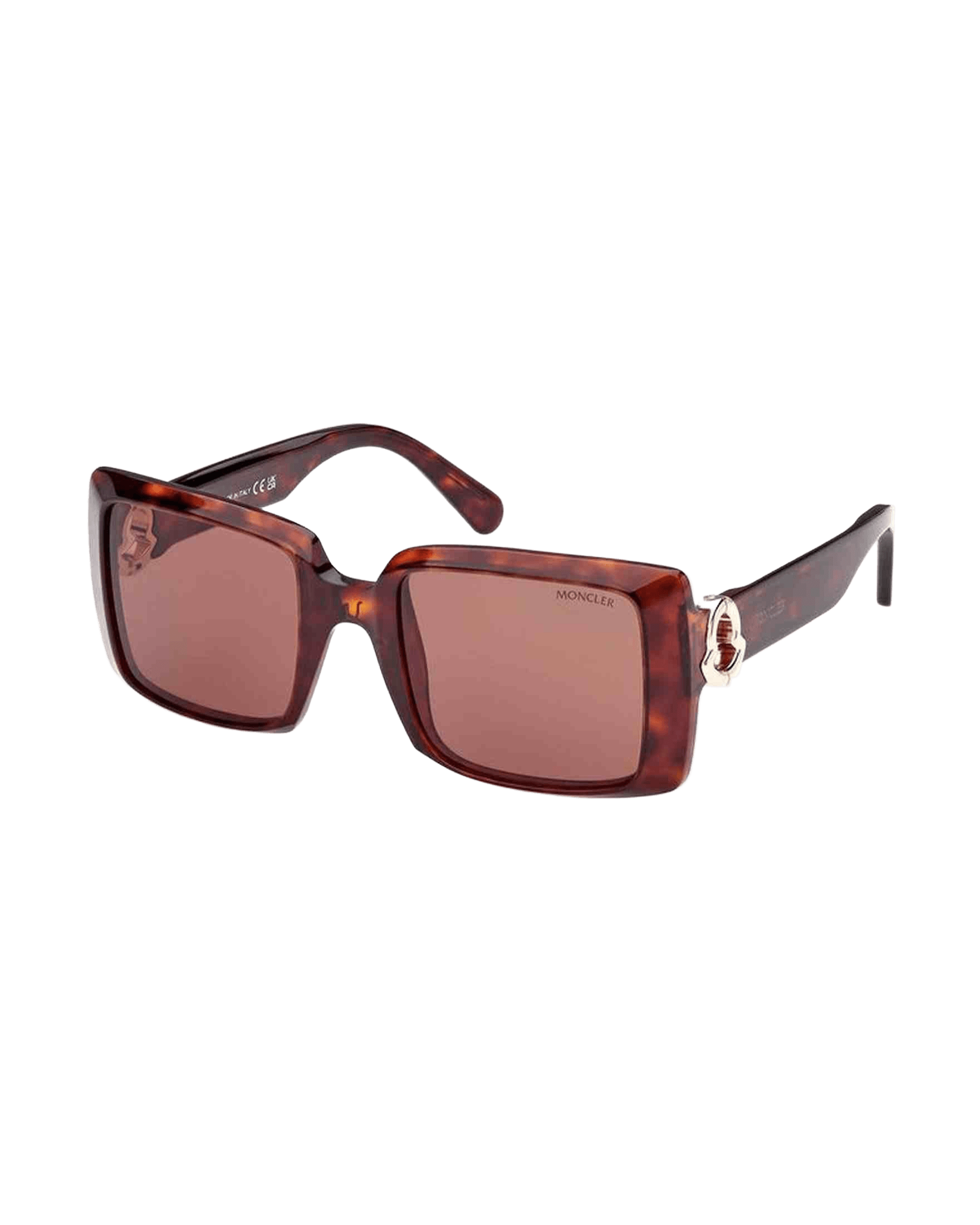 Moncler Brown Pantograph Sunglasses Glam Steals