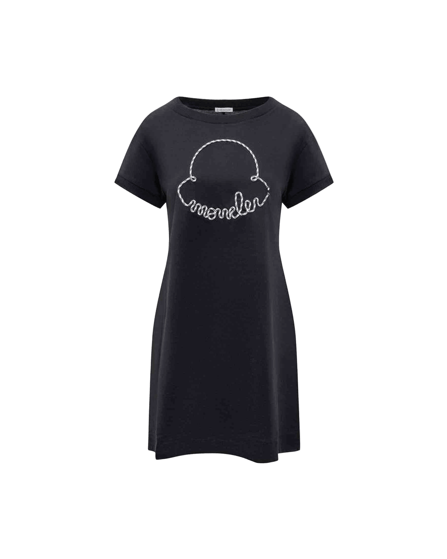 Moncler Cotton Logo Mini Dress Glam Steals