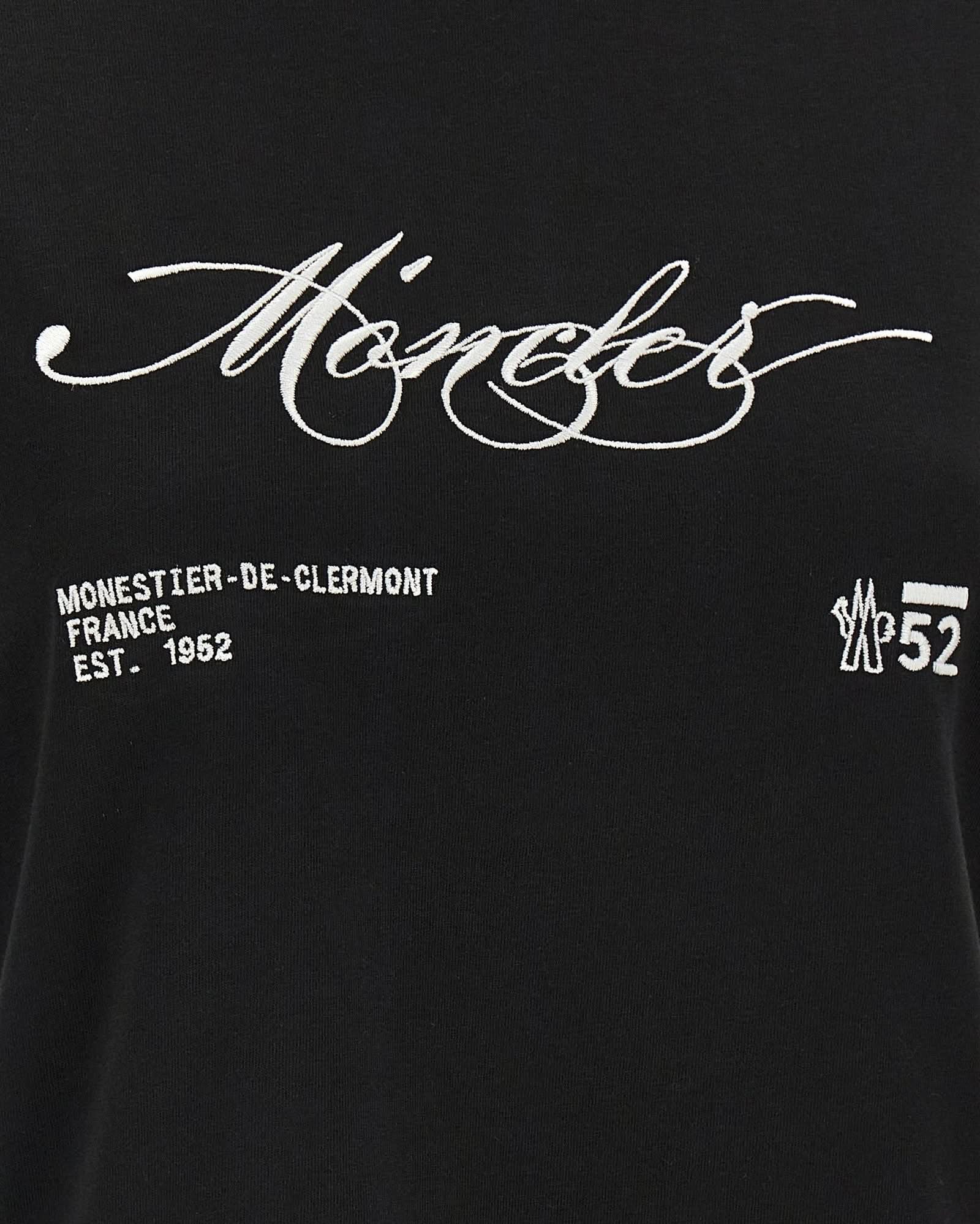 Moncler Embroidery T-shirt Glam Steals