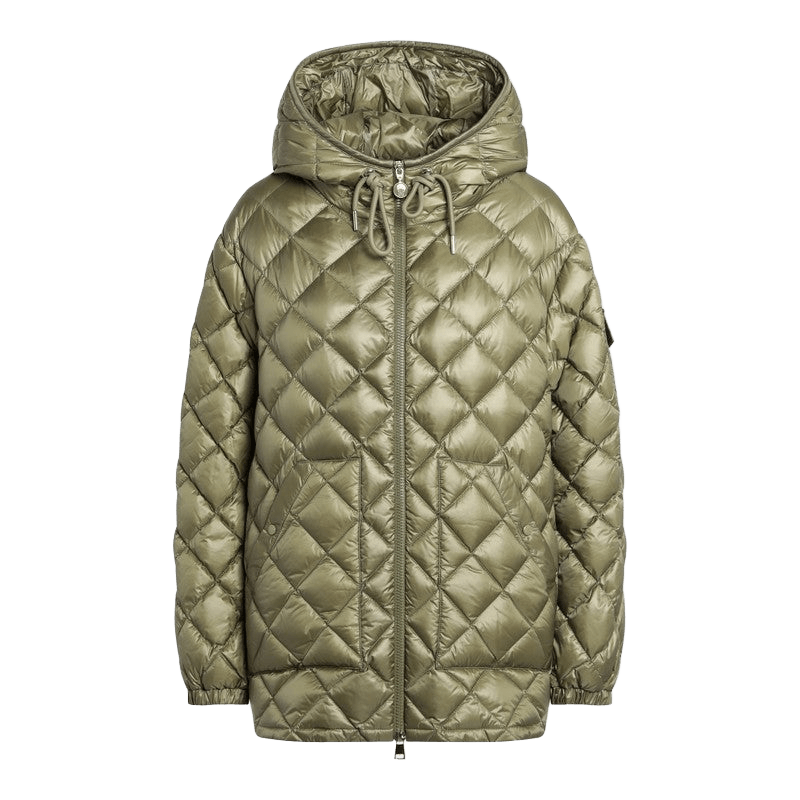 Moncler Green Nylon Quilted Jacket Glam Steals