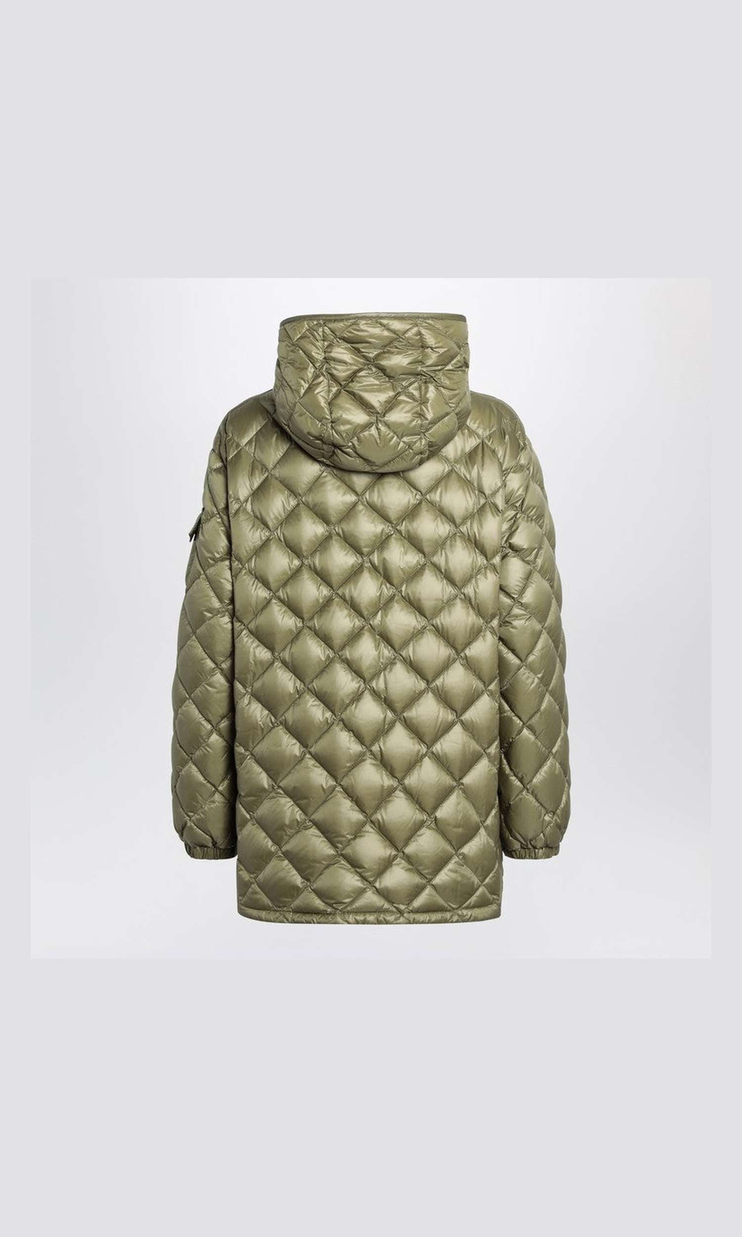 Moncler Green Nylon Quilted Jacket Glam Steals