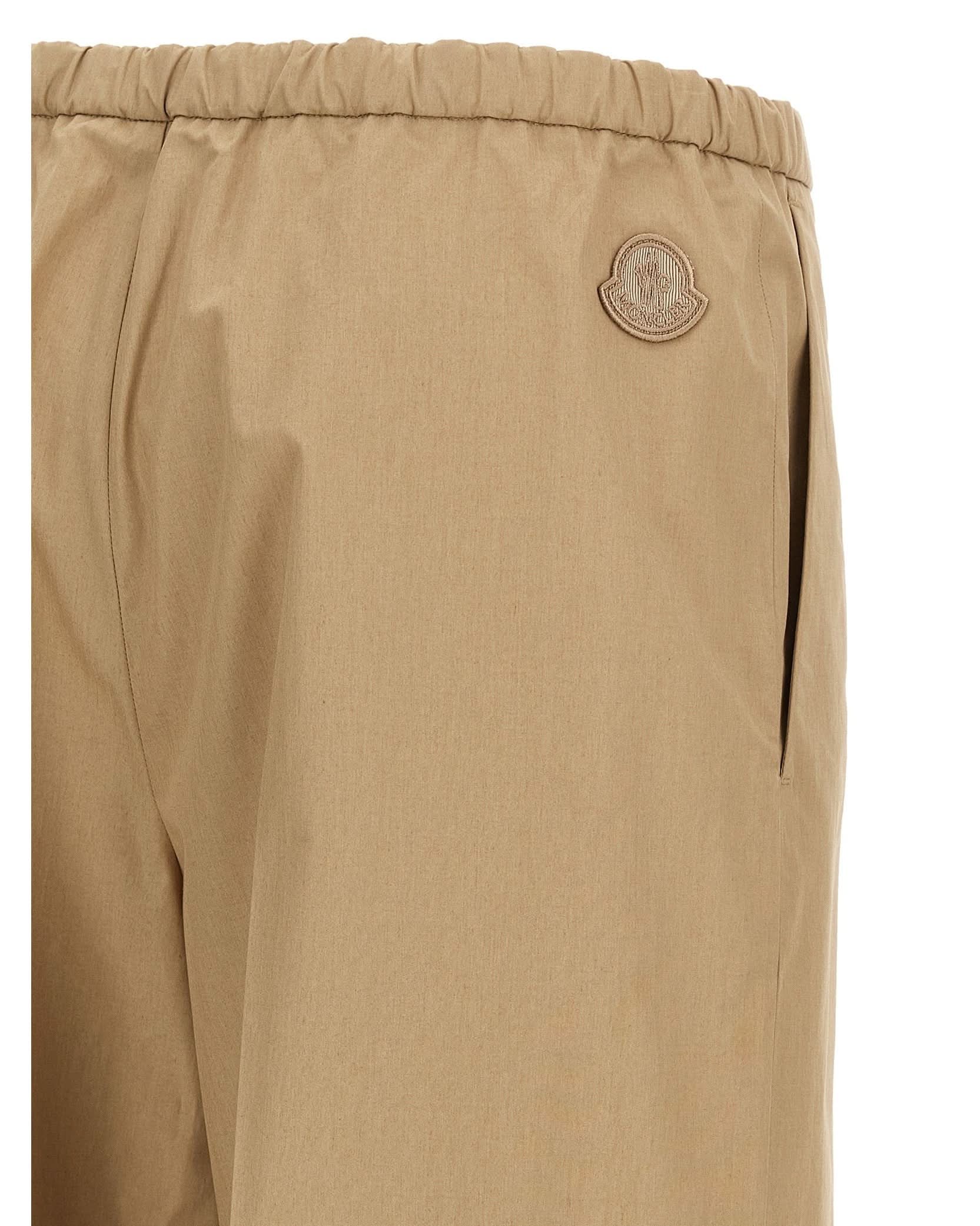 Moncler Grosgrain Logo Patch Pant Glam Steals