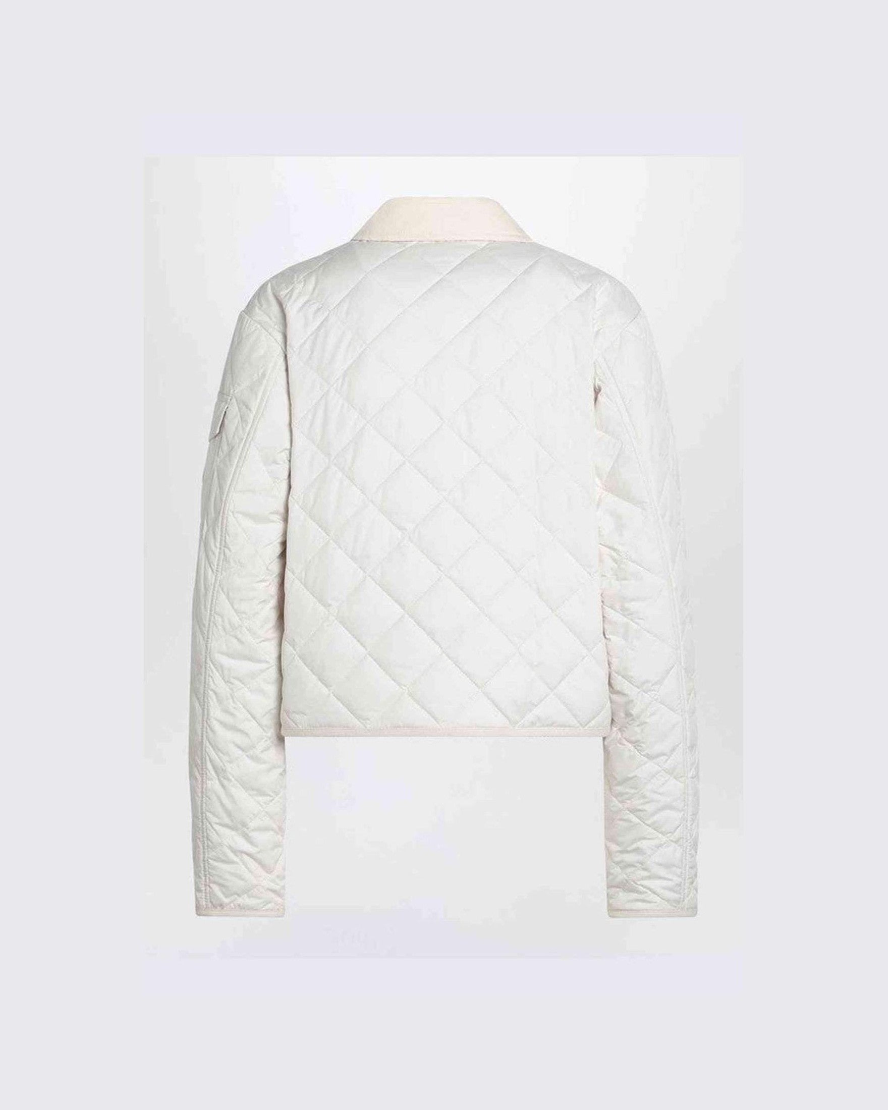 Moncler Ivory Chitre Quilted Jacket Glam Steals