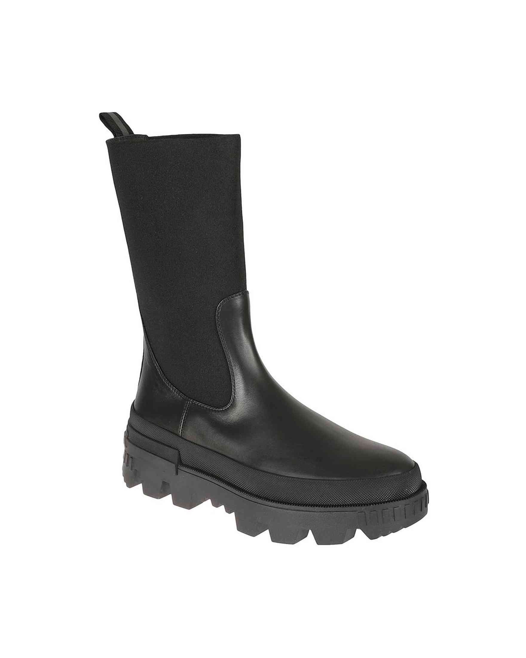 Moncler Leather Boots Glam Steals