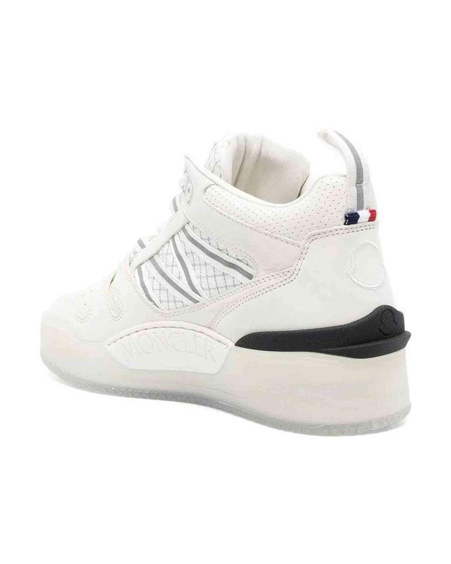 Moncler Leather Pivot Sneakers Glam Steals