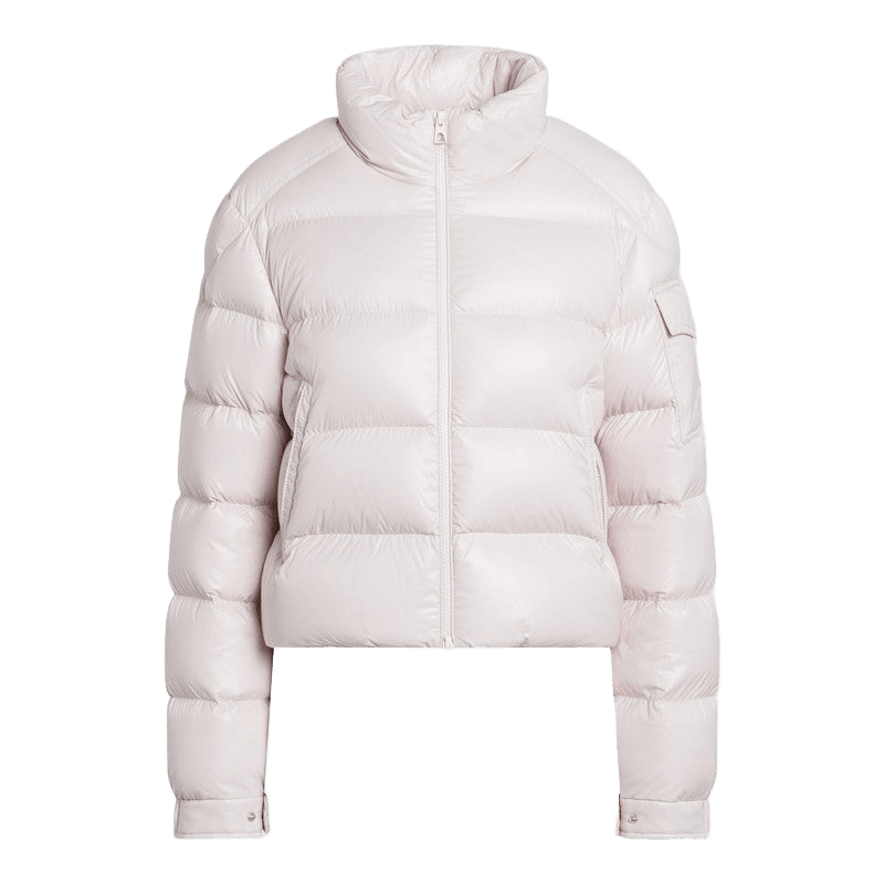 Moncler Light Pink Petra Short Puffer Jacket Glam Steals