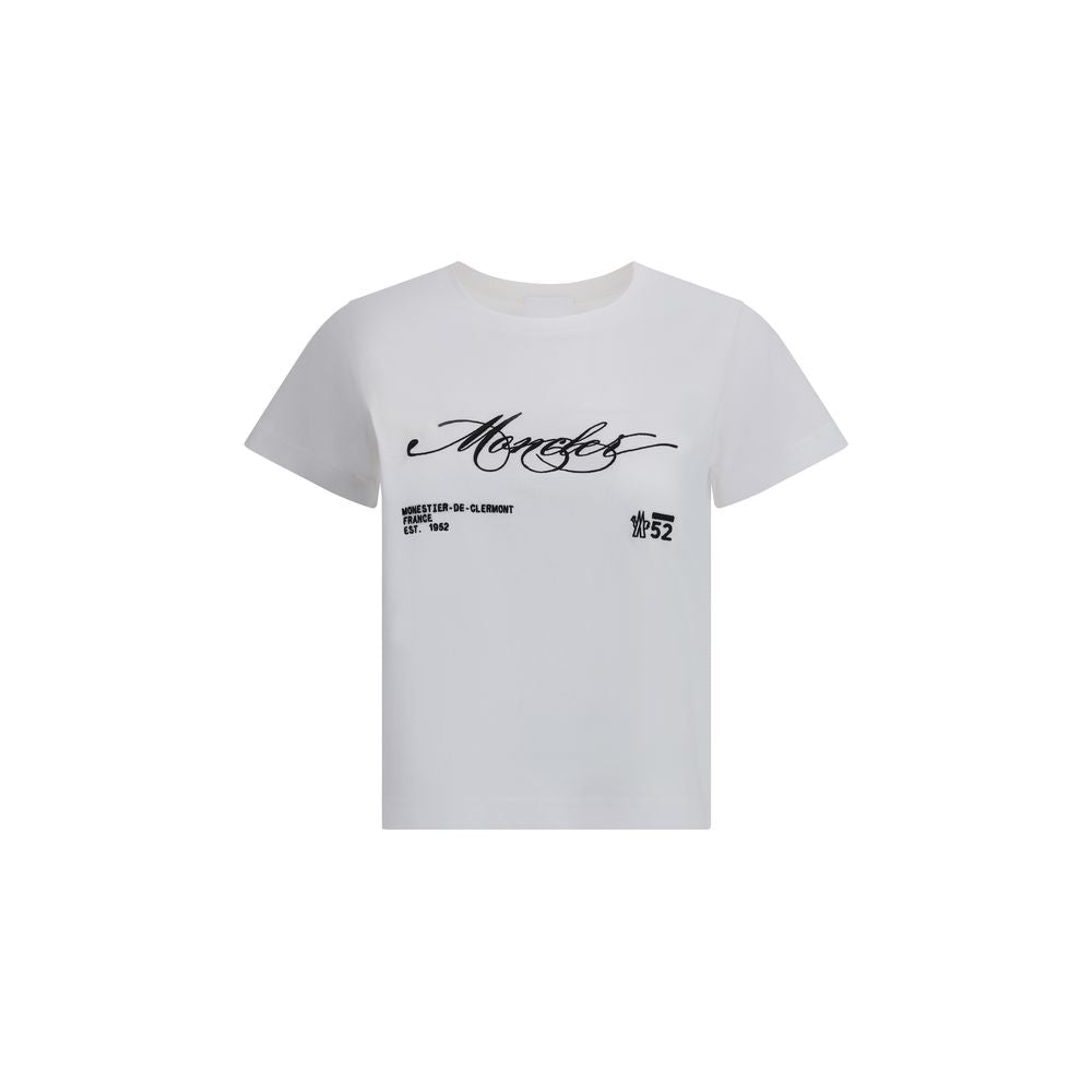 Moncler Logo Crop T-shirt Glam Steals