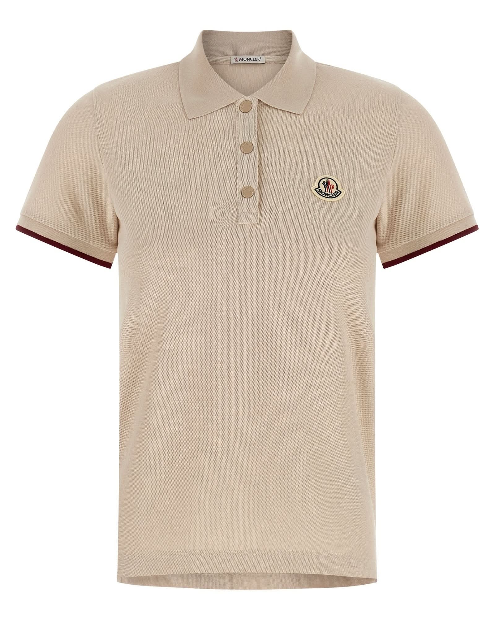 Moncler Logo Patch Polo Shirt Glam Steals