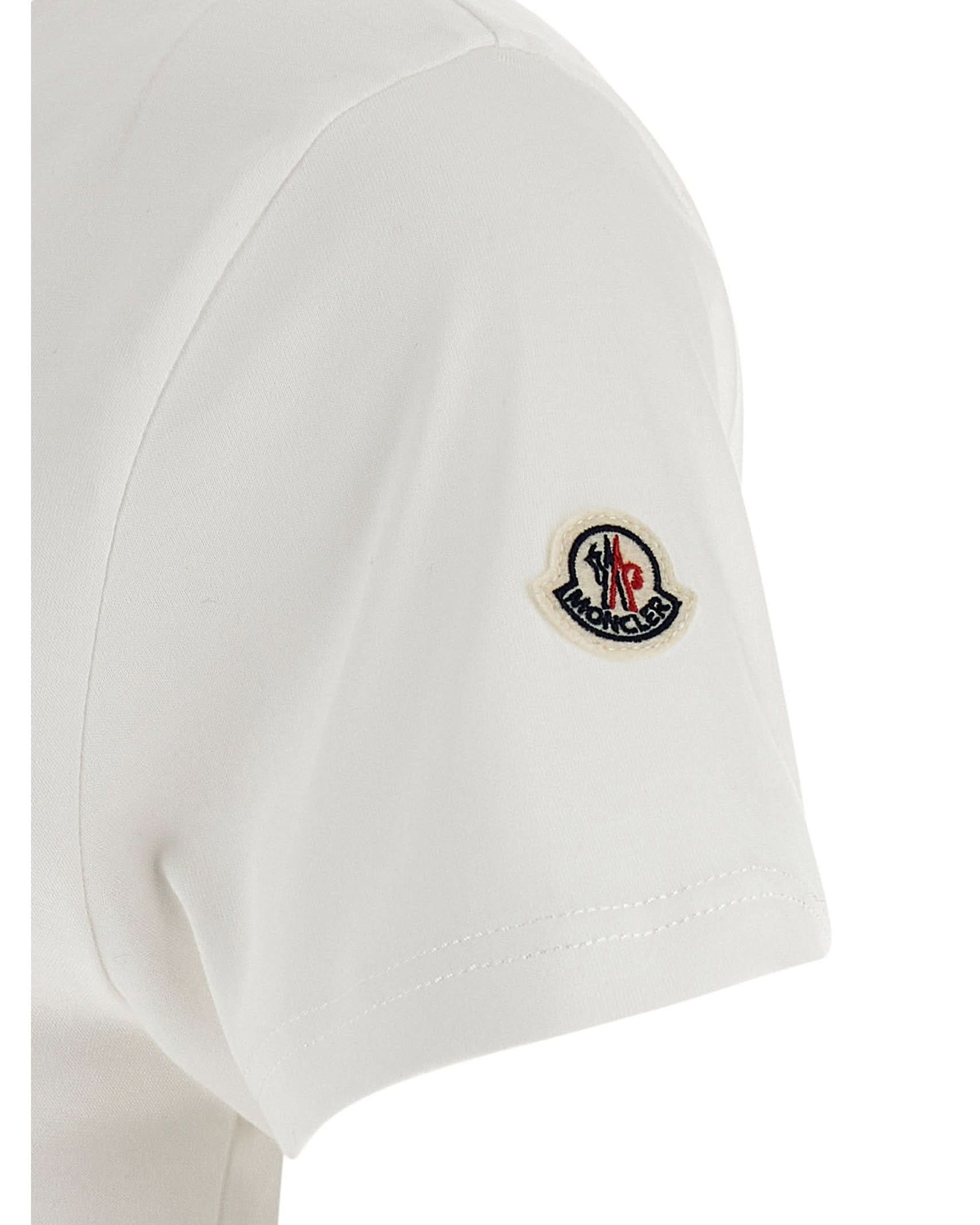 Moncler Logo Patch T-shirt Glam Steals