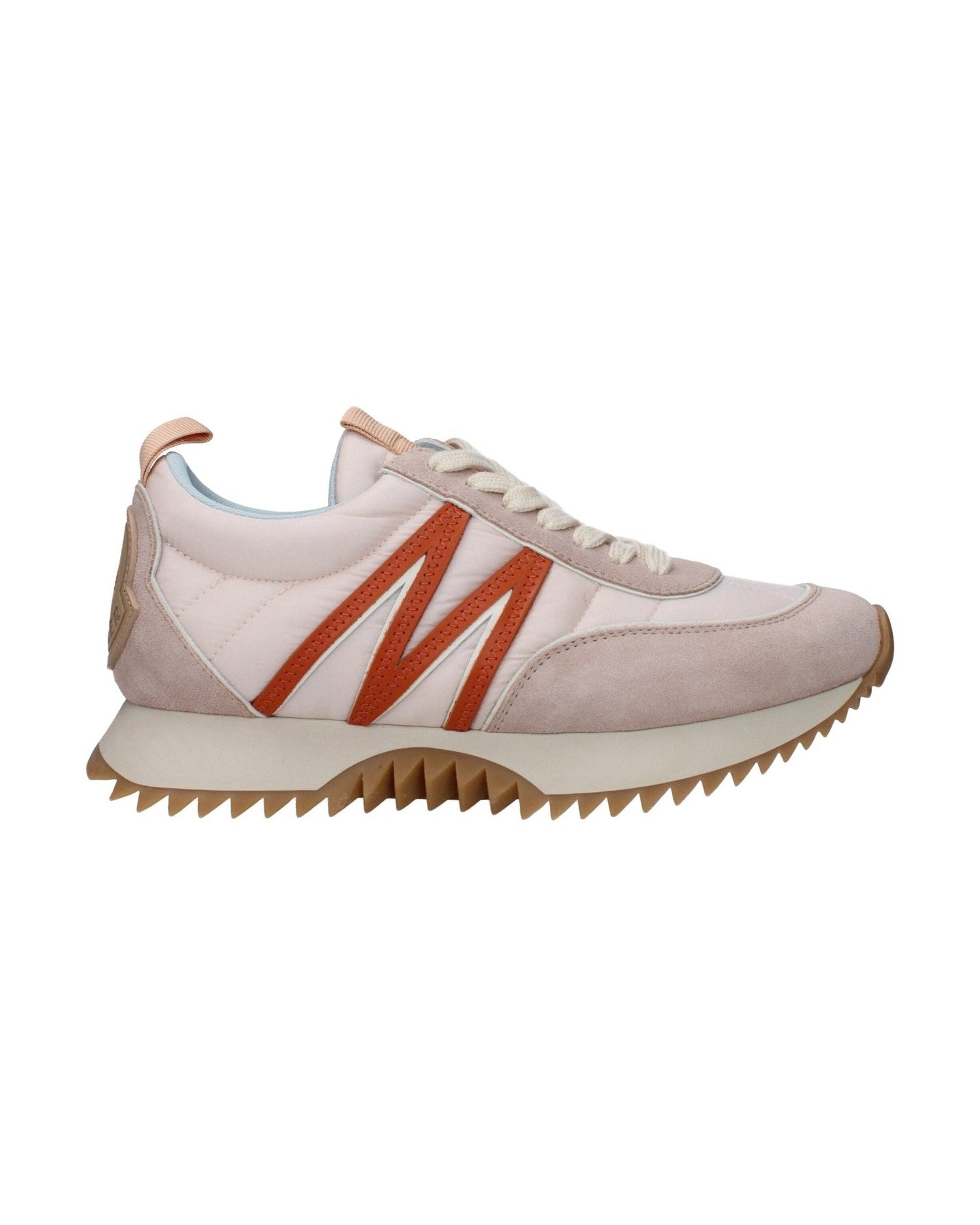 Moncler Pink Fabric Chunky Sneakers Glam Steals